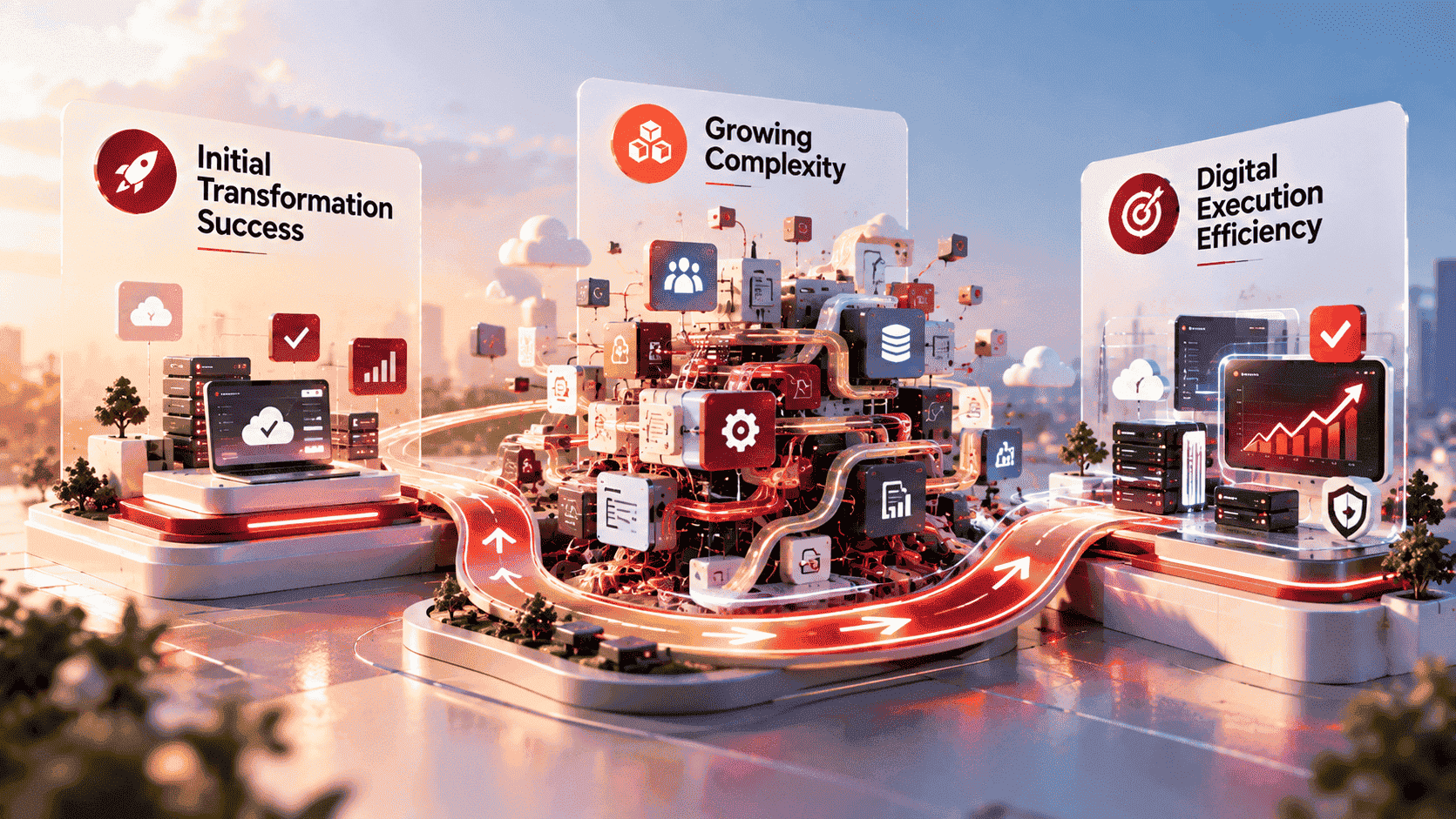 Digital Execution Efficiency After Initial Transformation Success