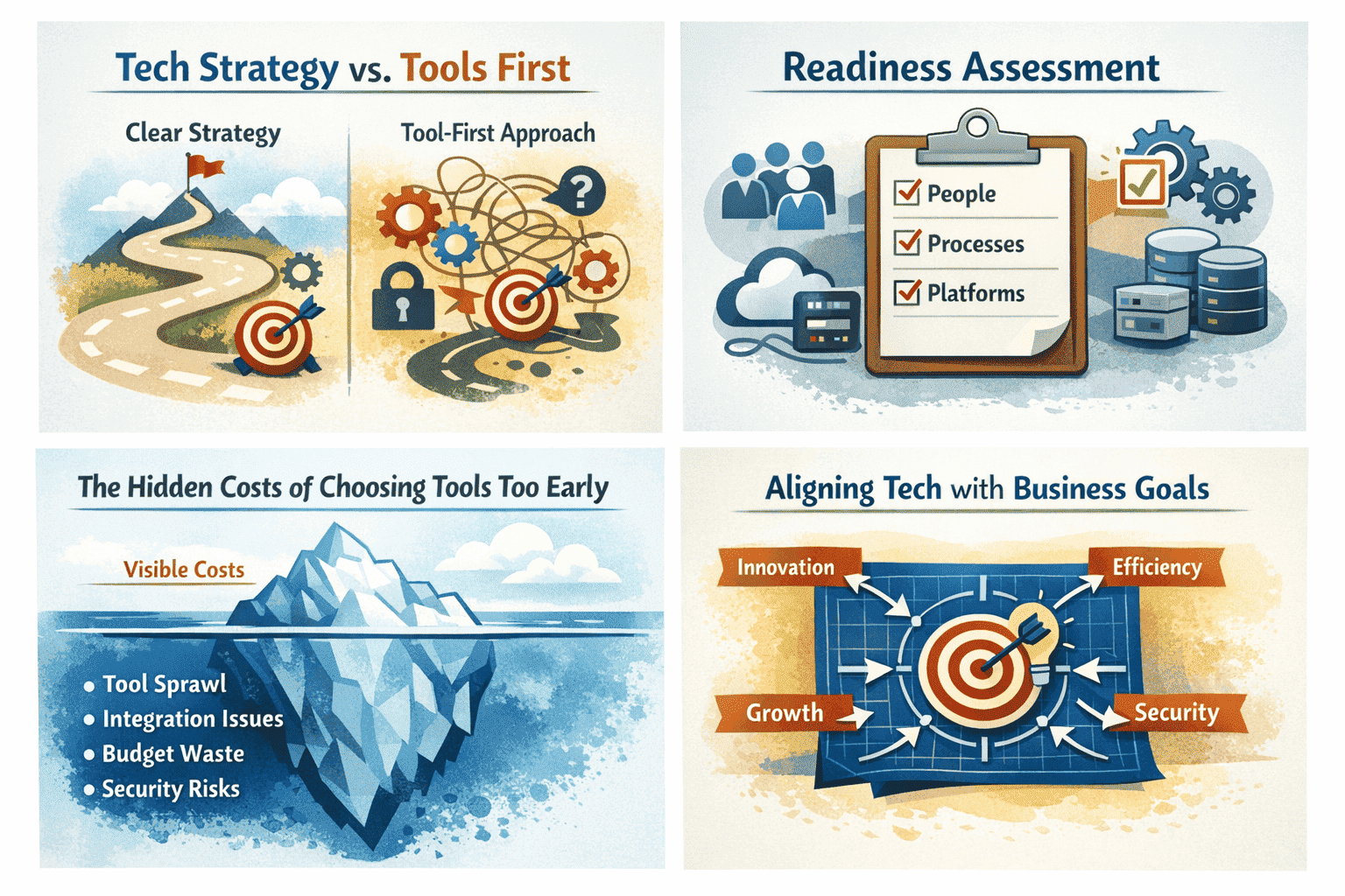 Why Tech Strategy Matters Before Choosing Tools