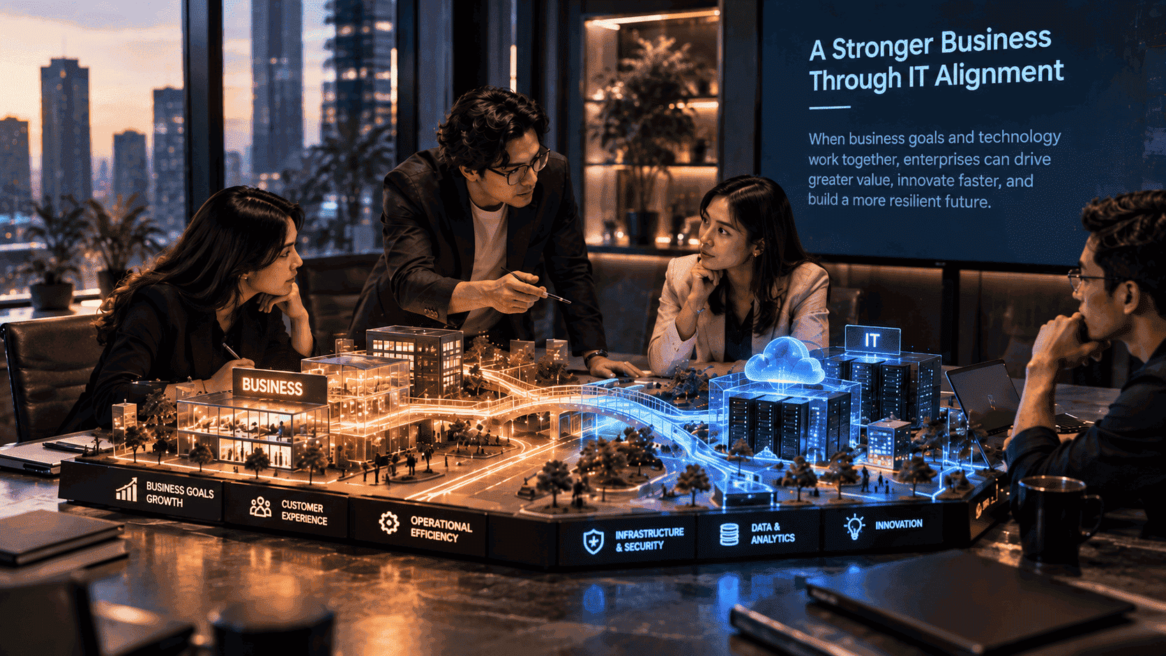 How Enterprises Build Strong Business IT Alignment
